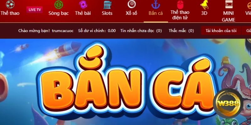 bắn cá W388