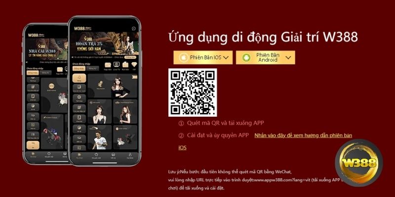 Tải app W388